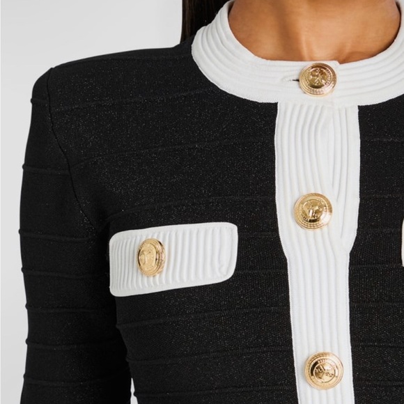 Retrofete Calla bandage Knit Top XS NWOT - Picture 2 of 8